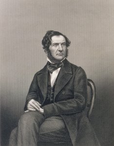 William Ewart Gladstone, engraved by D.J. Pound after a photograph by John Jabez Edwin Paisley Mayall